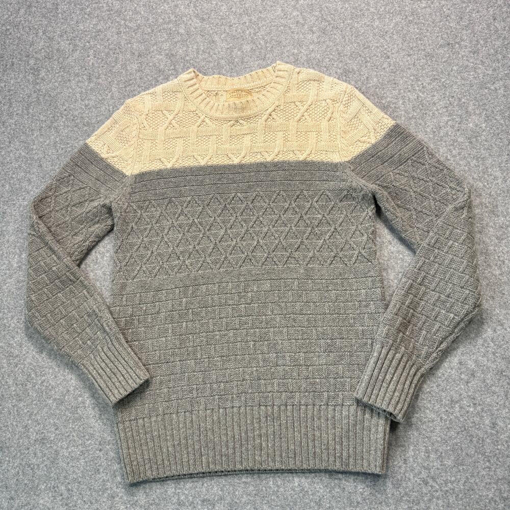 Women's Telluride Clothing Company Wool Blend Color Block Sweater Size M NWT